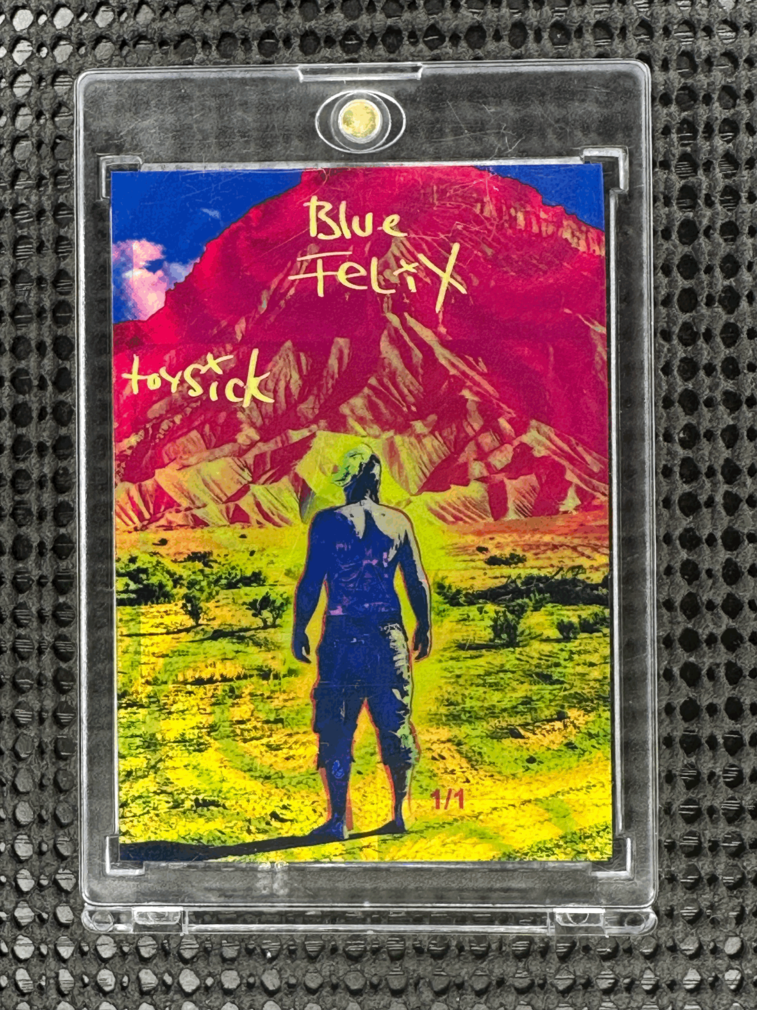 Toxsick Desert Signed Foil Card 1/1