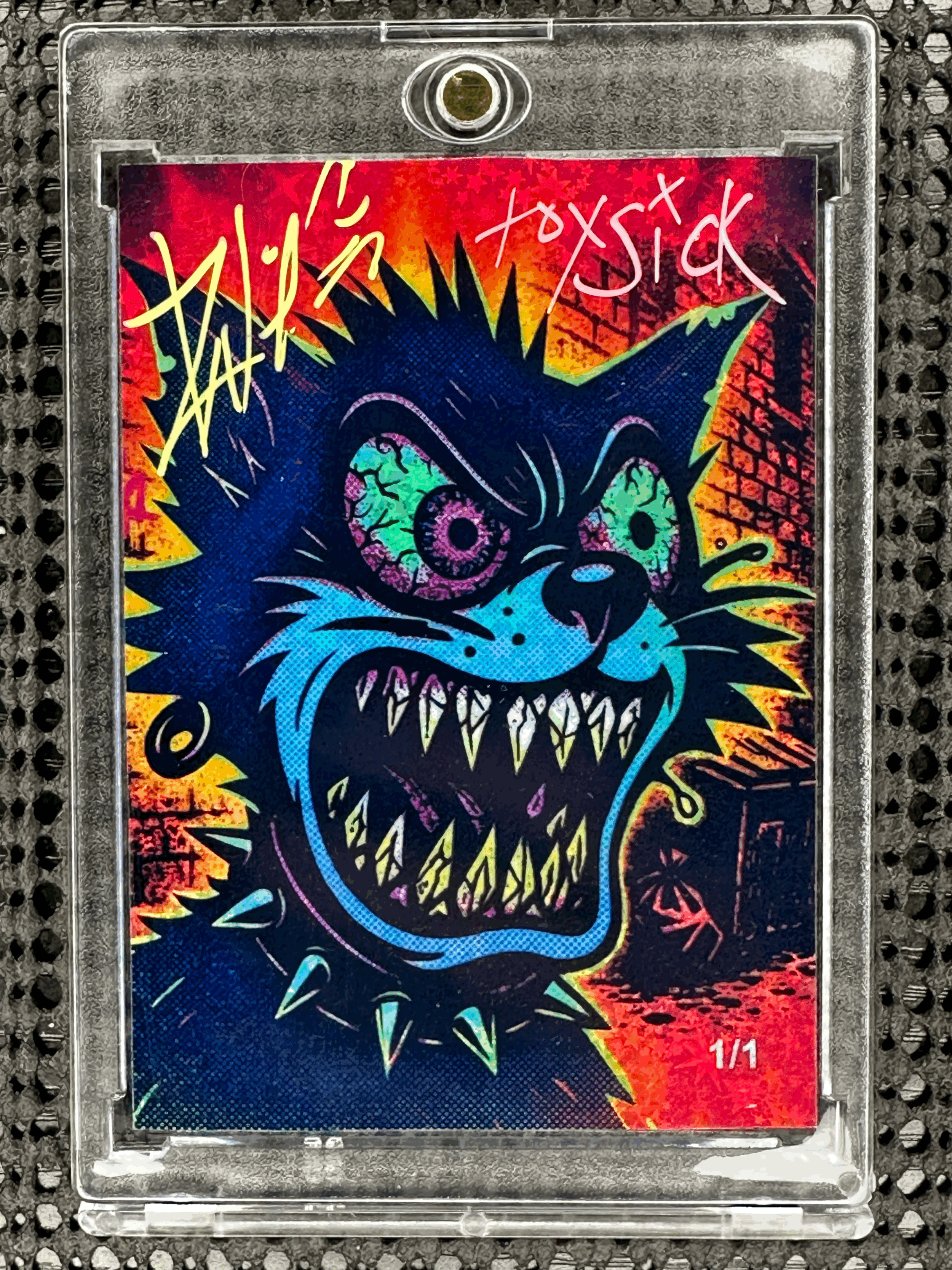 Mouth Full Of Blades Signed Foil Card