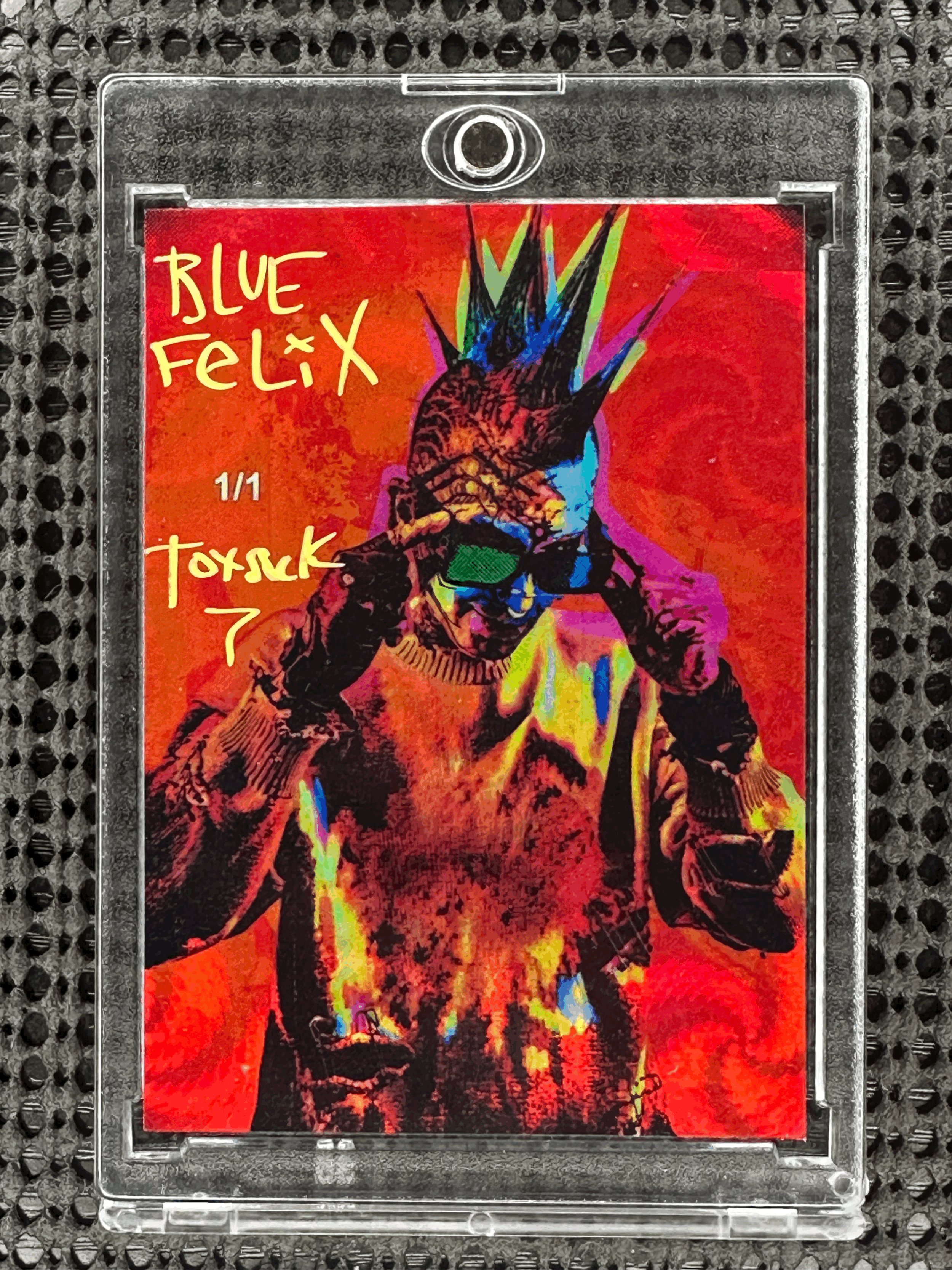 Toxsick Sweater Signed Foil Card 1/1