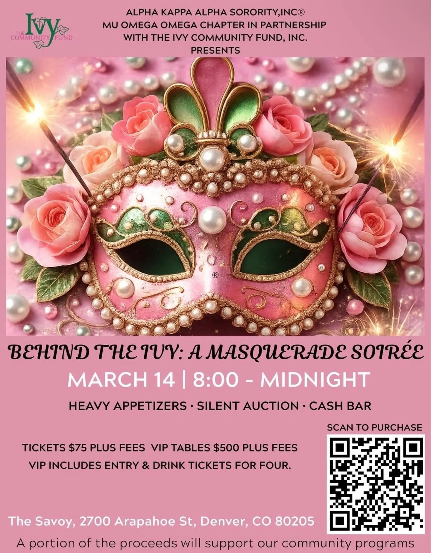 We&rsquo;re turning up the energy at Behind the Ivy: A Masquerade Soir&eacute;e.

🔥 DJ Fadorah will be on the ones and twos. 🔥

Expect a night of nonstop vibes from smooth sophistication to full dance floor takeover.

✨ Heavy appetizers
✨ Cash bar
