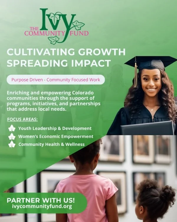 For more than 20 years, the Ivy Community Fund (ICF), Incorporated, has worked to strengthen and uplift Colorado communities through service, partnership, and philanthropy. Today, we are proud to reintroduce ICF and invite the community to learn more