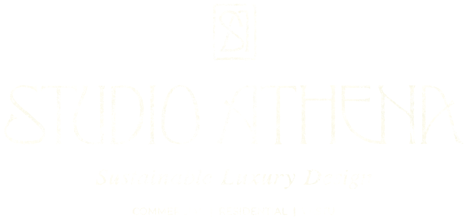 Studio Athena Logo, Sustainable Luxury Design