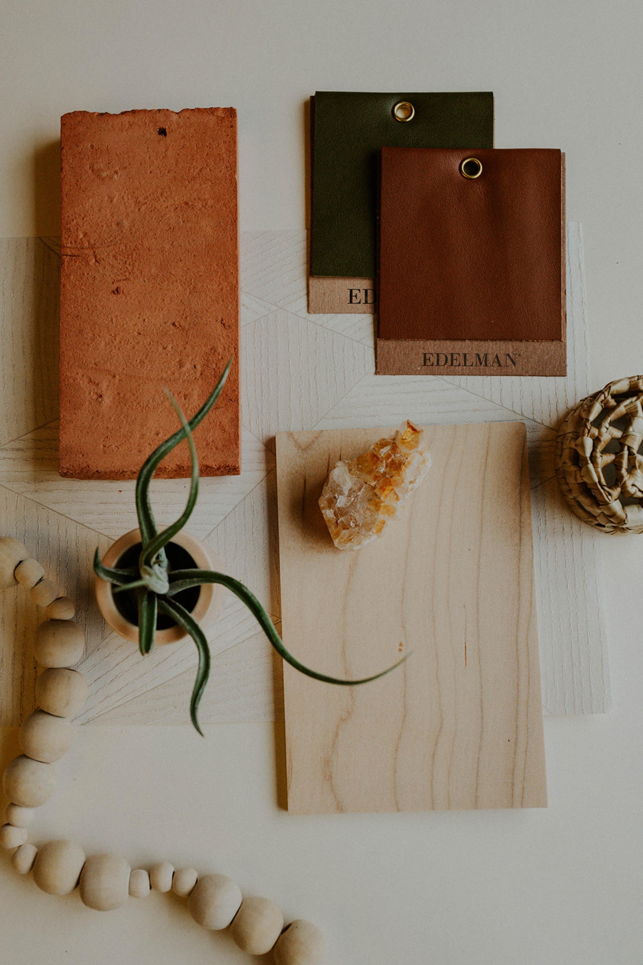 Flat Lay, desert colors and textures