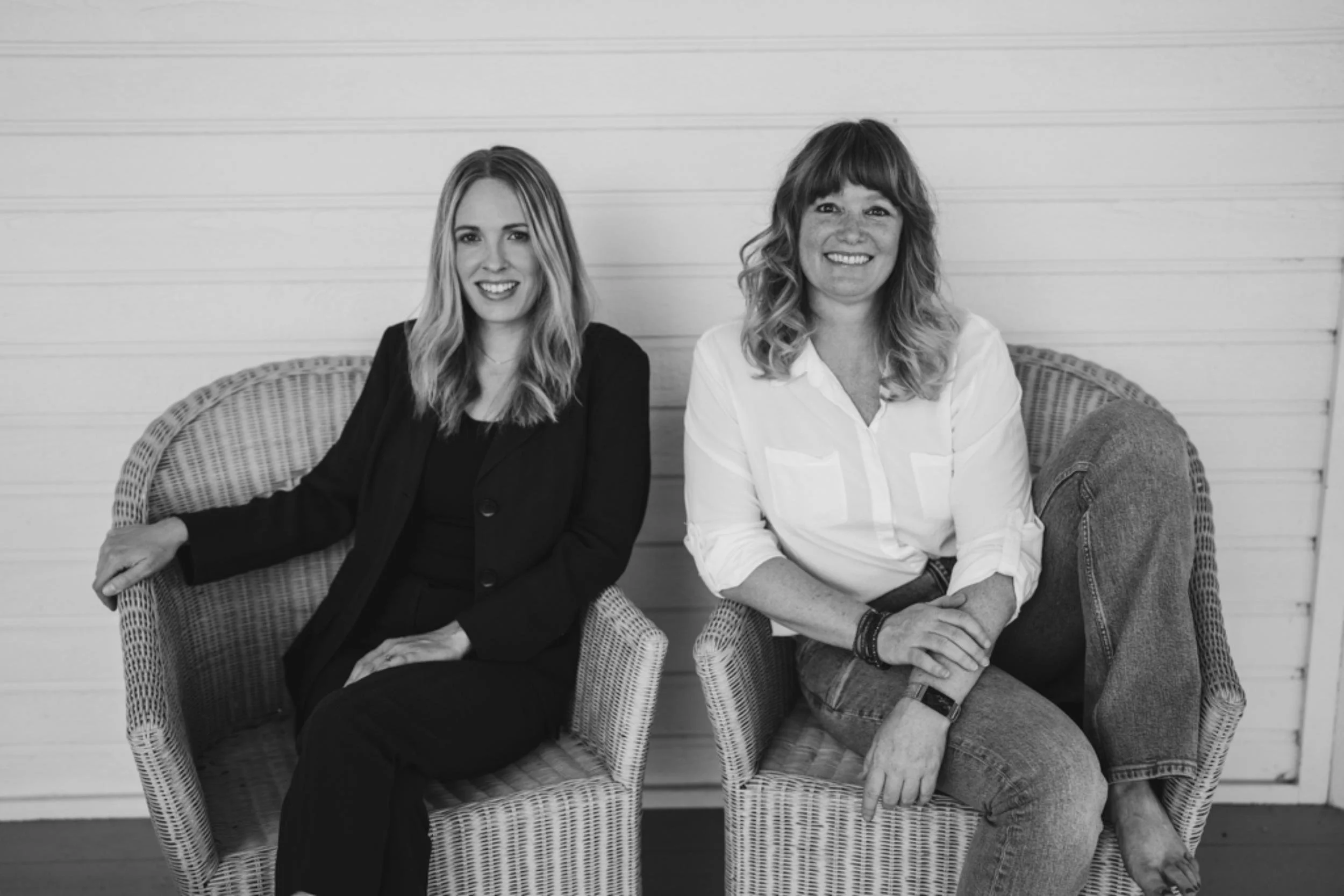Black and White portrait of Lead Interior Designers
