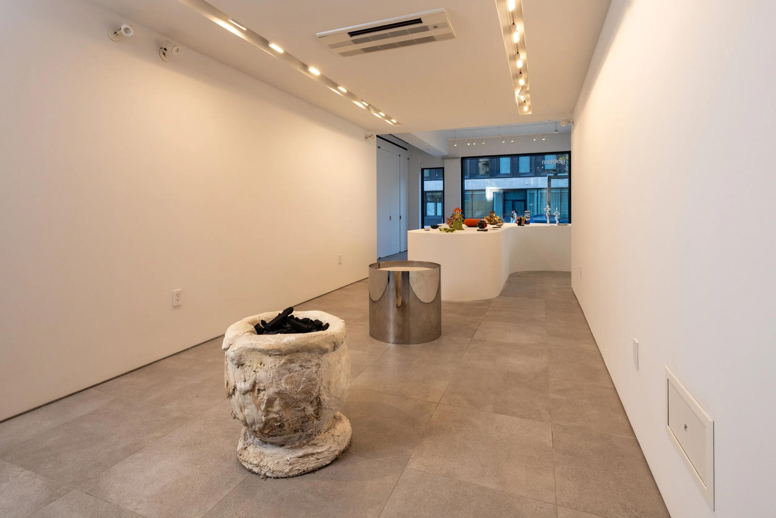 Curation of "The Smoking Section, Ashtrays by Artists"