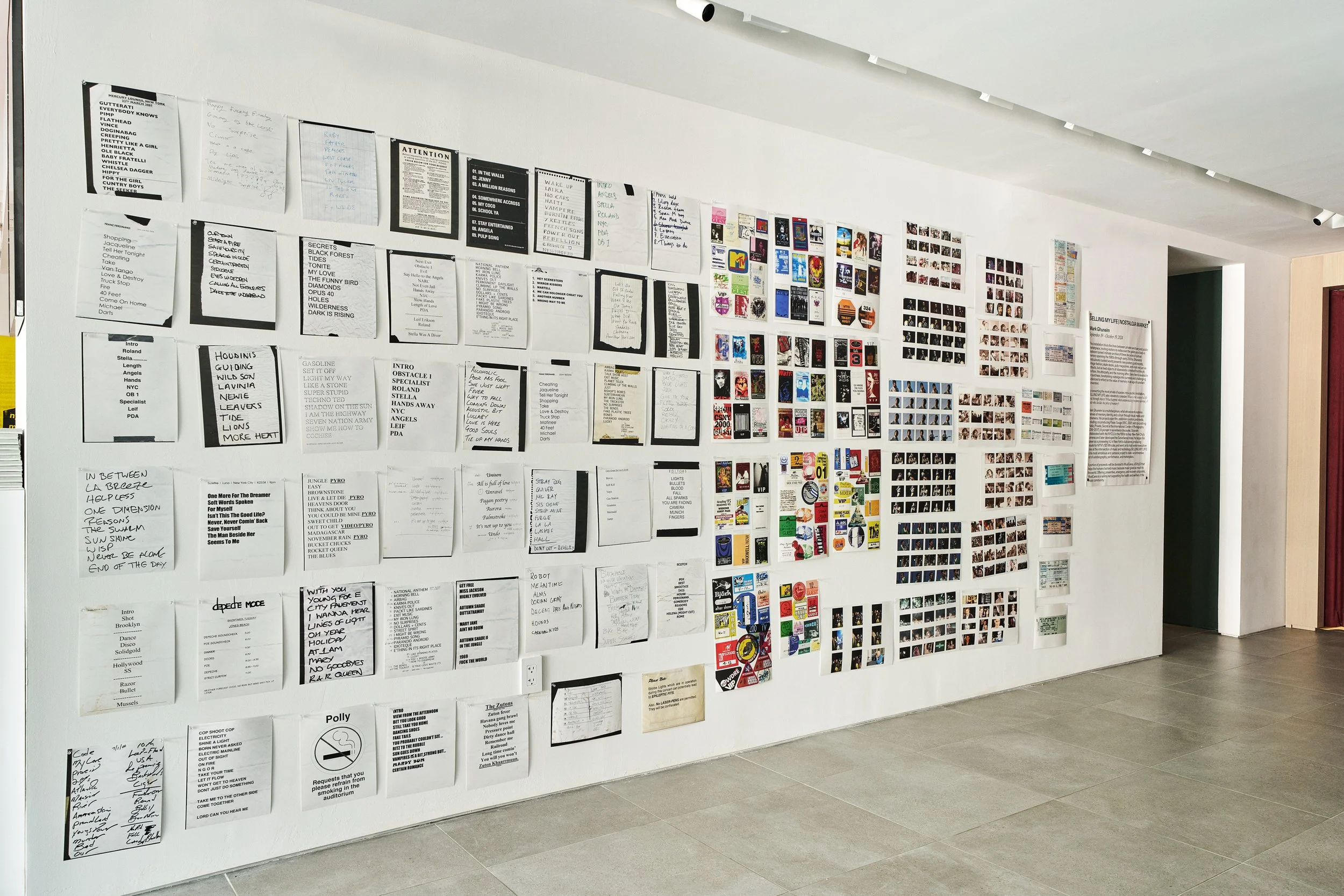 Programming, exhibition design and production for Mark Ghuneim's "I'm Selling My Life".