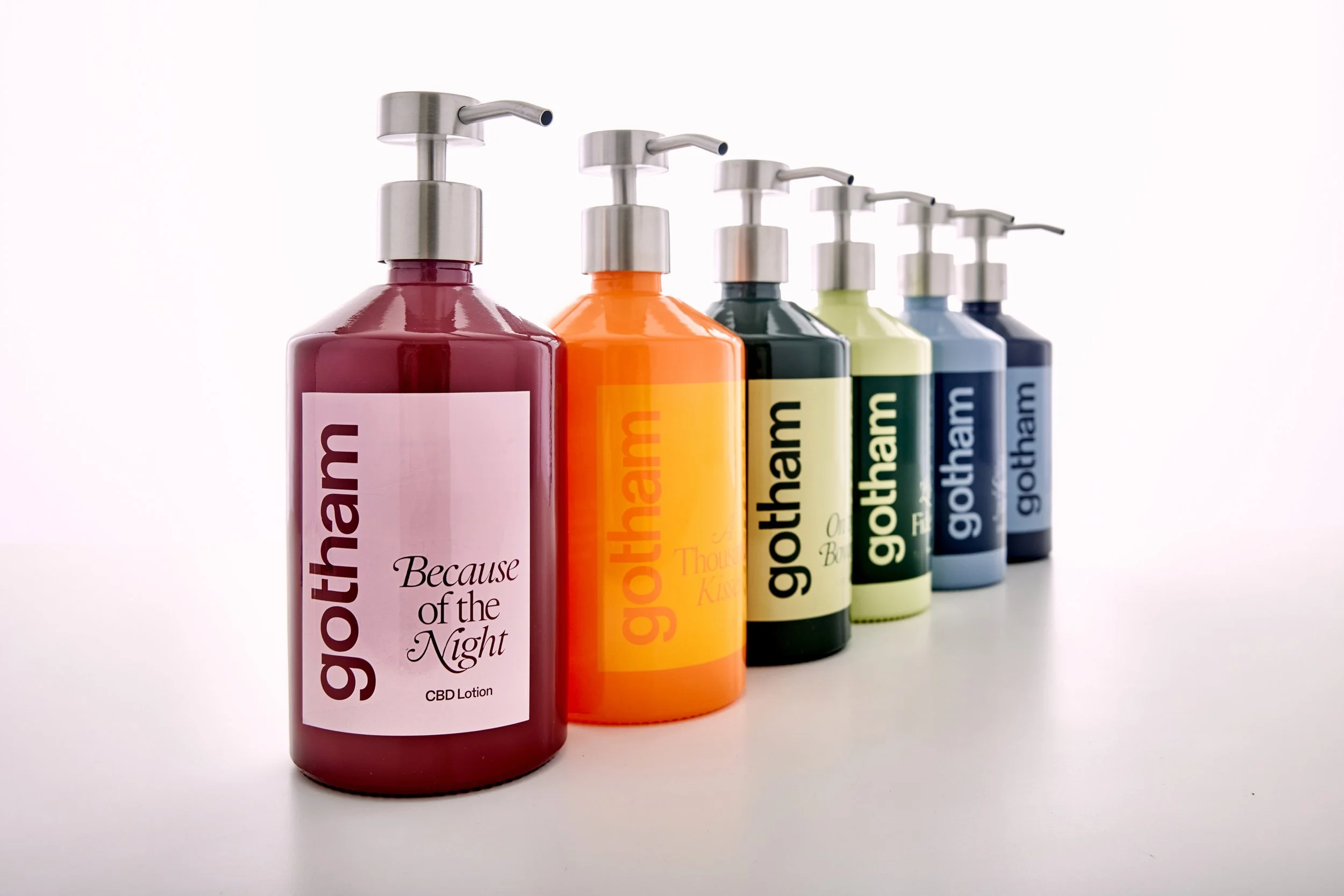 Creative Direction, product development, raw materials sourcing and supply chain for Gotham.