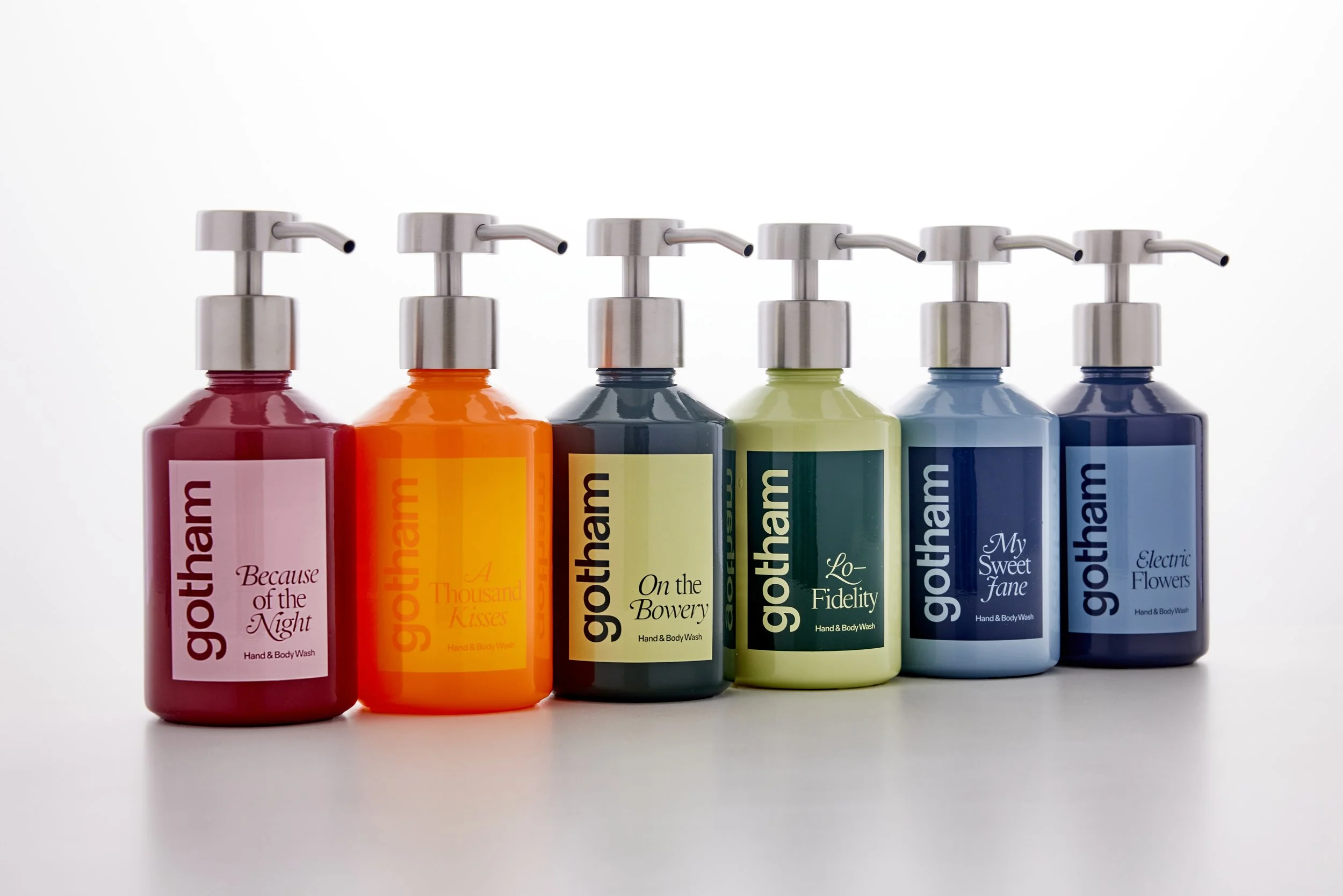 Creative Direction, product development, raw materials sourcing and supply chain for Gotham.