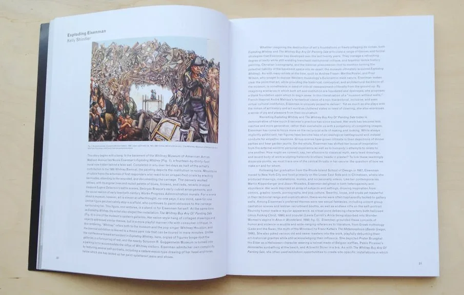 Book design for Nicole Eisenman.