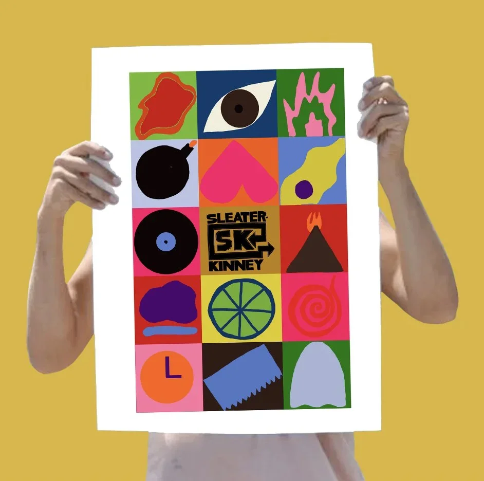 Art Direction and design in collaboration with Sleater-Kinney.