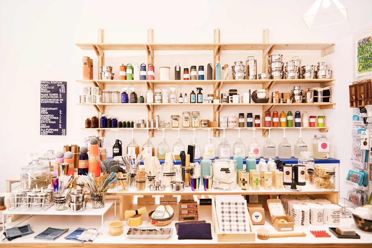 Curation, merchandising and brand sourcing for Otherwild General, a low-waste project space within Otherwild.