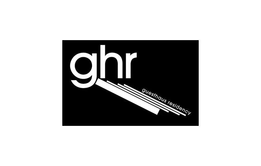 Logo and brand design for Guesthaus Residency.