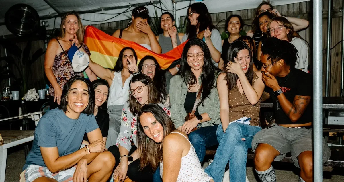 Sapphic Hangout at the Aristocrat Lounge