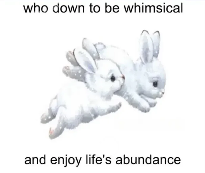 Meme about the lesbian urge to enjoy life's abundance for queer women in Austin