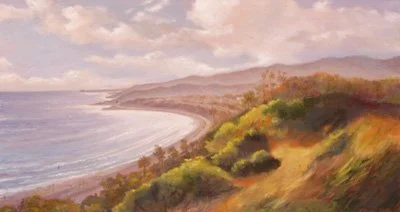 View from Tramonto,
16 x 30 inches,
Oil on Canvas,
$1800 
SOLD
 