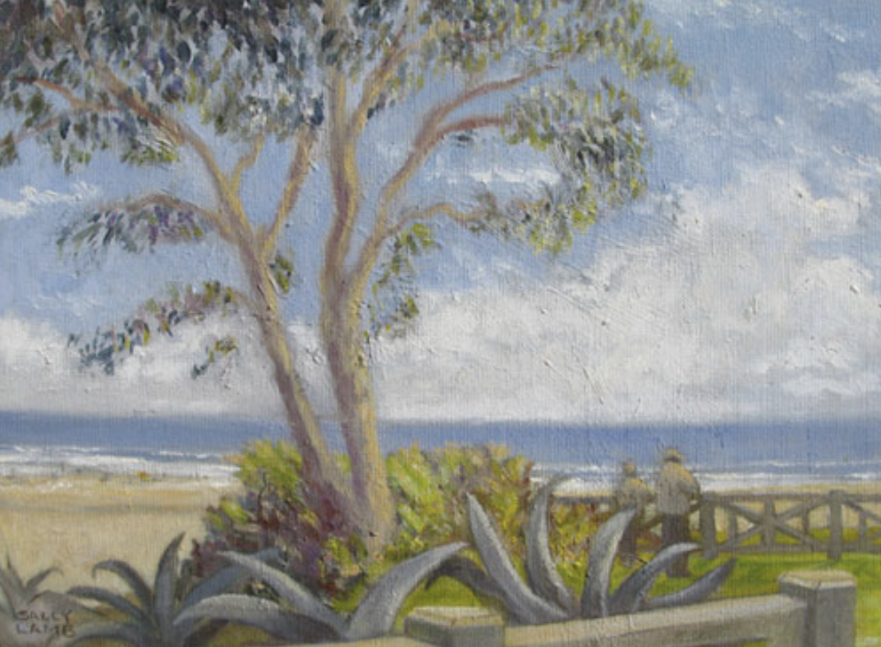 Rising Clouds – Palisades Park
9 x 12 inches,
Oil on canvas,
$550 SOLD