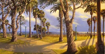 Ocean Ave. Walkway,
18 x 36 inches,
Oil on Canvas,
$5000