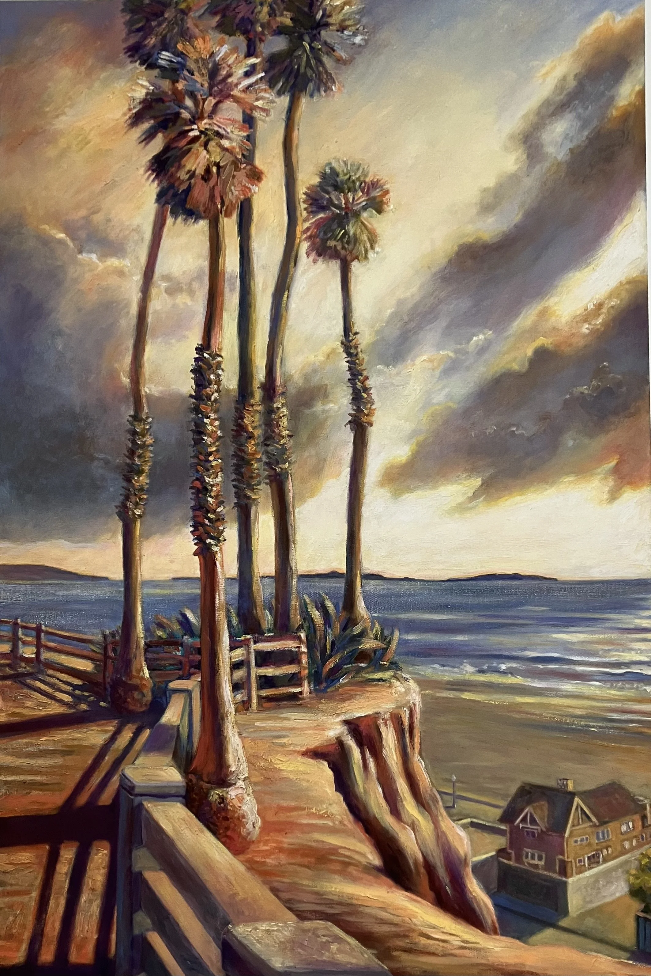 Five Palms,
Limited edition print,
35 x 23.25 in,
$400