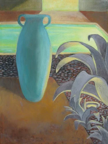 Night Pool Rendezvous,
12 x 9 inches,
Oil on canvas,
$550 framed