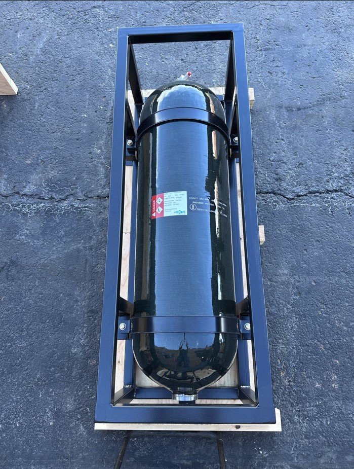 composite overwrapped pressure vessel