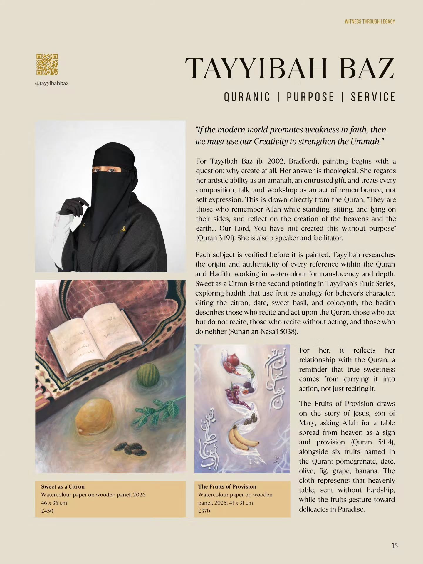 From our Exhibition Catalogue, "Islam through my eyes"

We still have some Catalogues available for purchase. 

DM to order a copy

#catalogue
#exhibition
#artcatalogue #islamicart #muslimartist