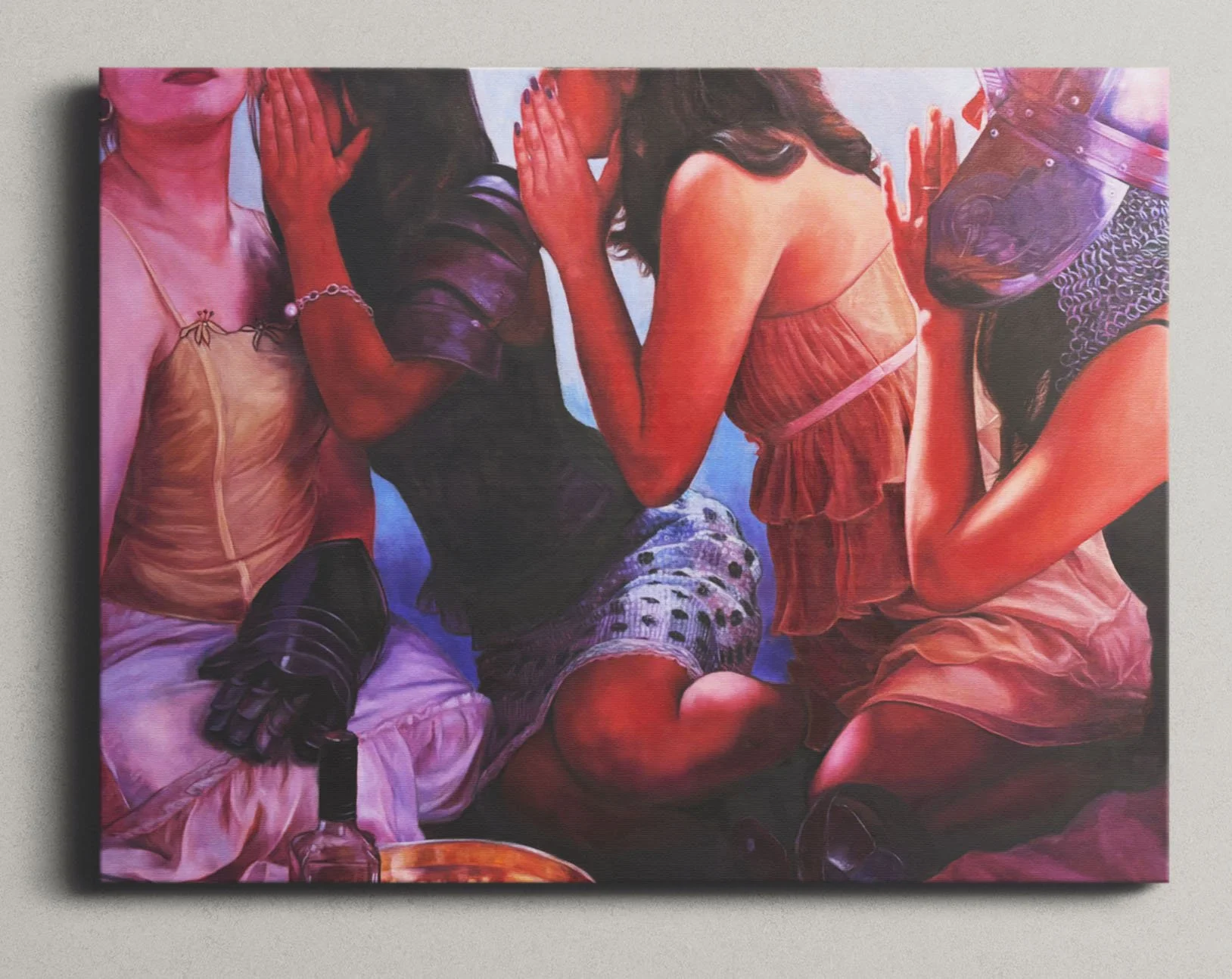 Gossip, 2025, Oil on Canvas, 30”x40”