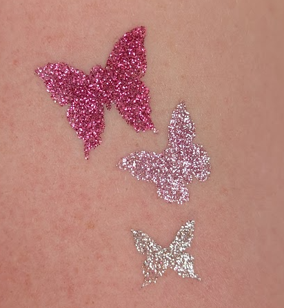 Temporary Glitter Tattoos