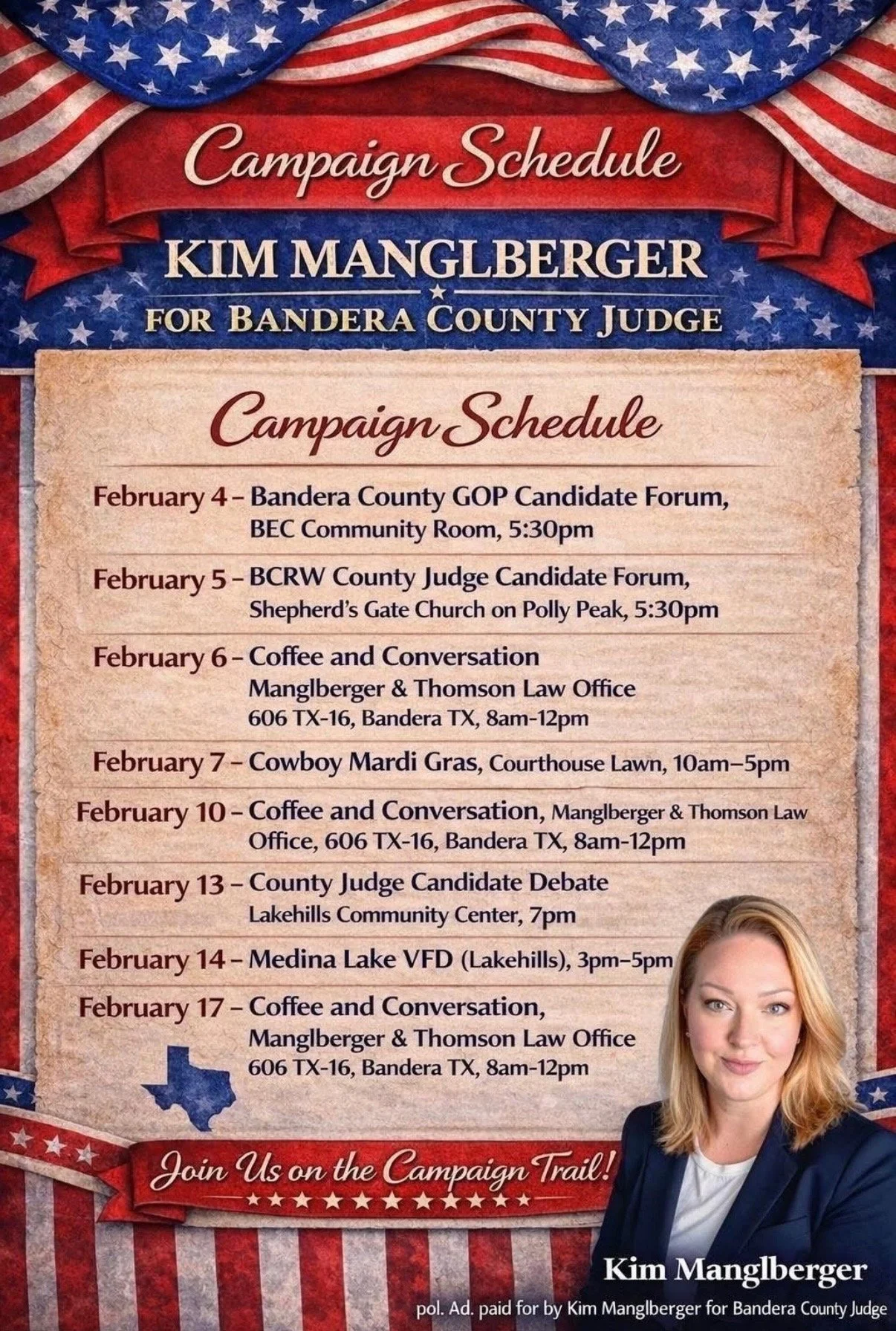 BCRW County Judge Candidate Forum