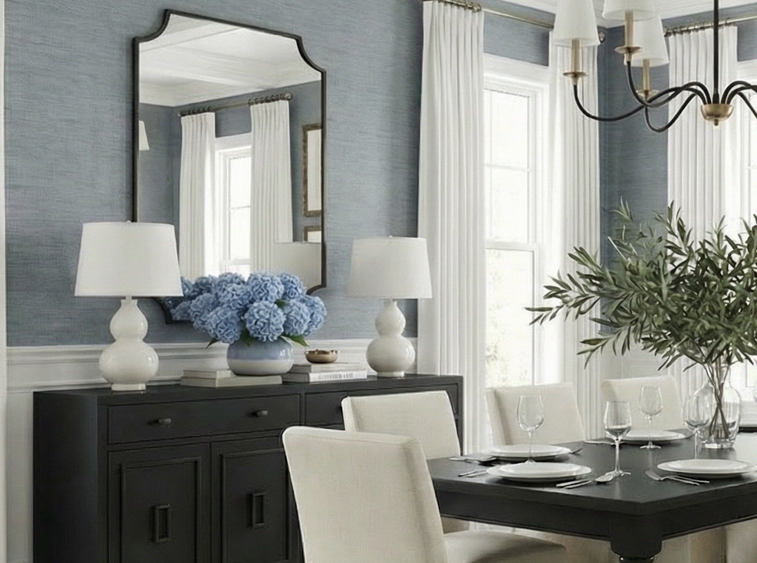 A Study In Soft Blue