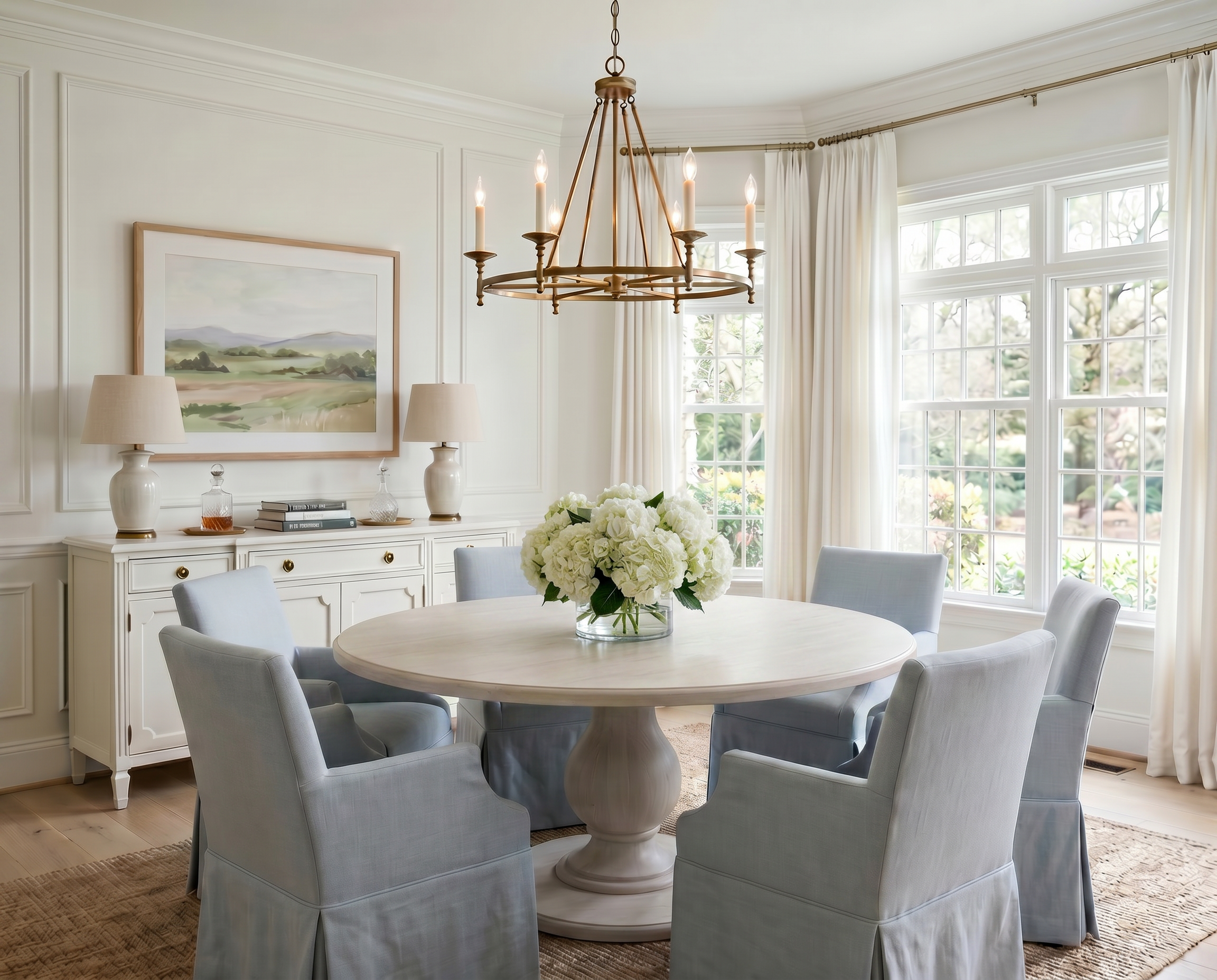A Classic Dining Room with Timeless Southern Charm