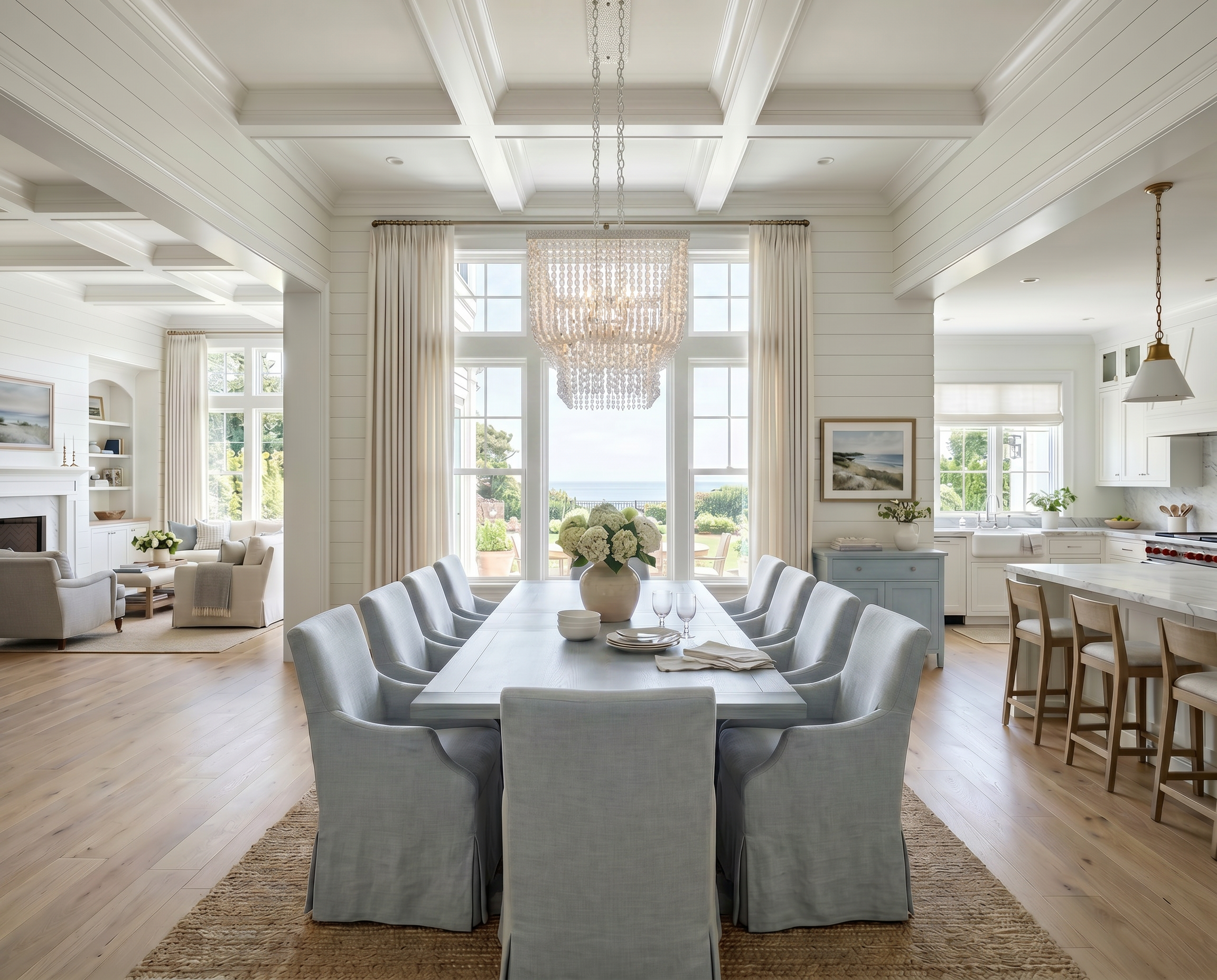 Classic Coastal Dining Room Inspiration