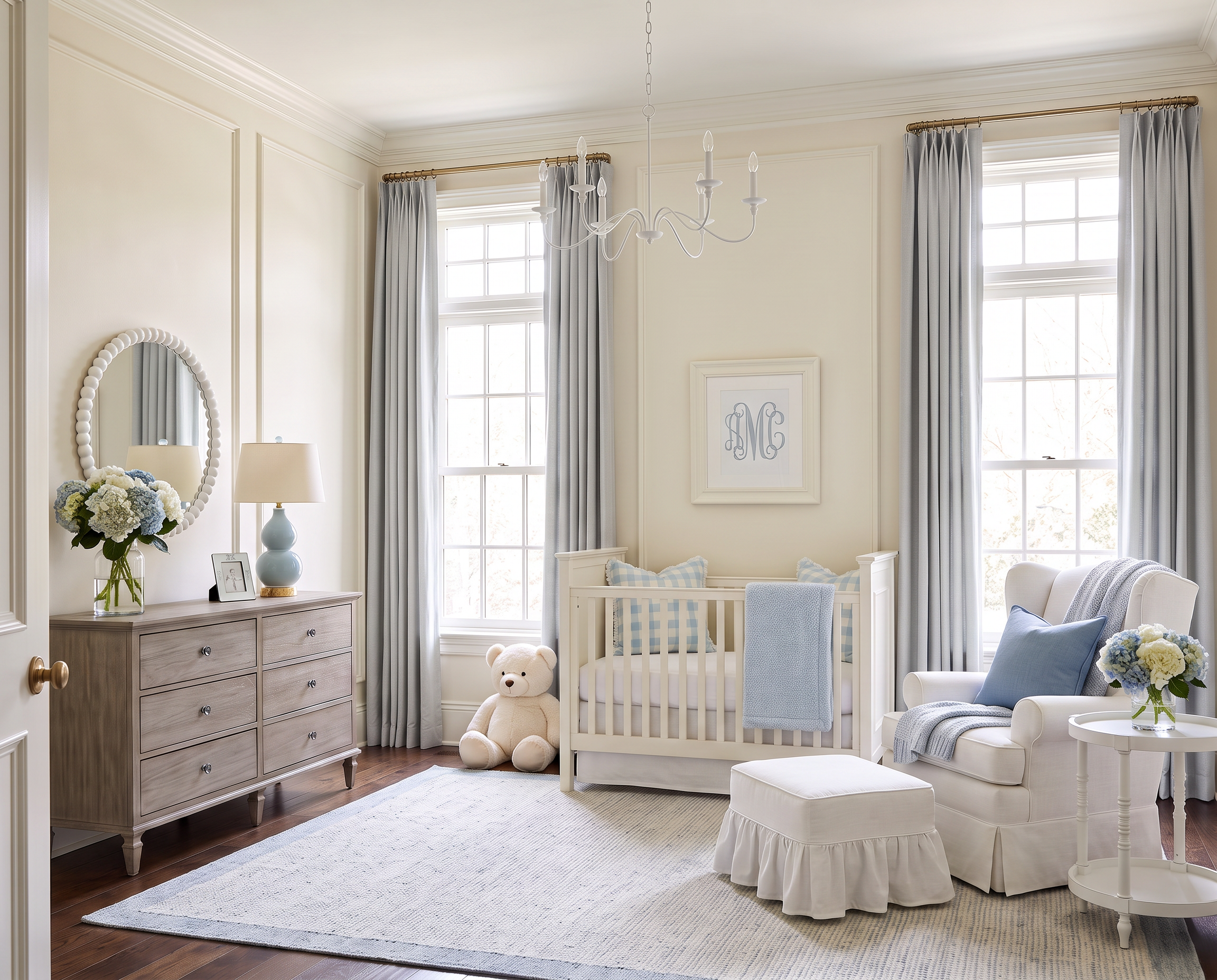 Soft Blue Heirloom Nursery