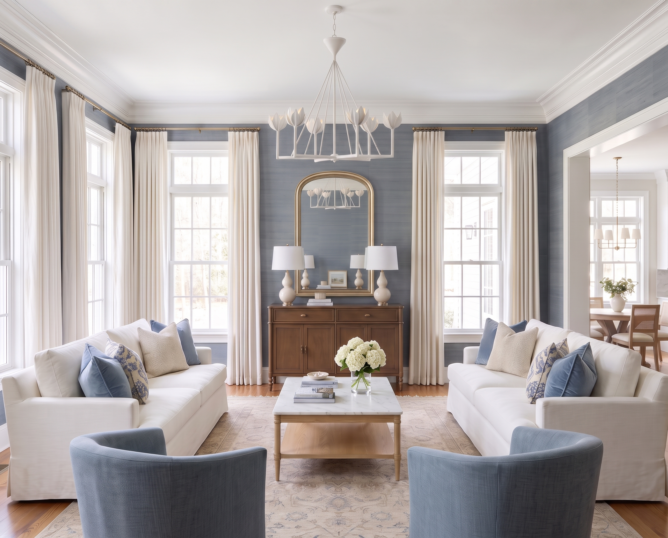 Keeping Room with Two Sofas