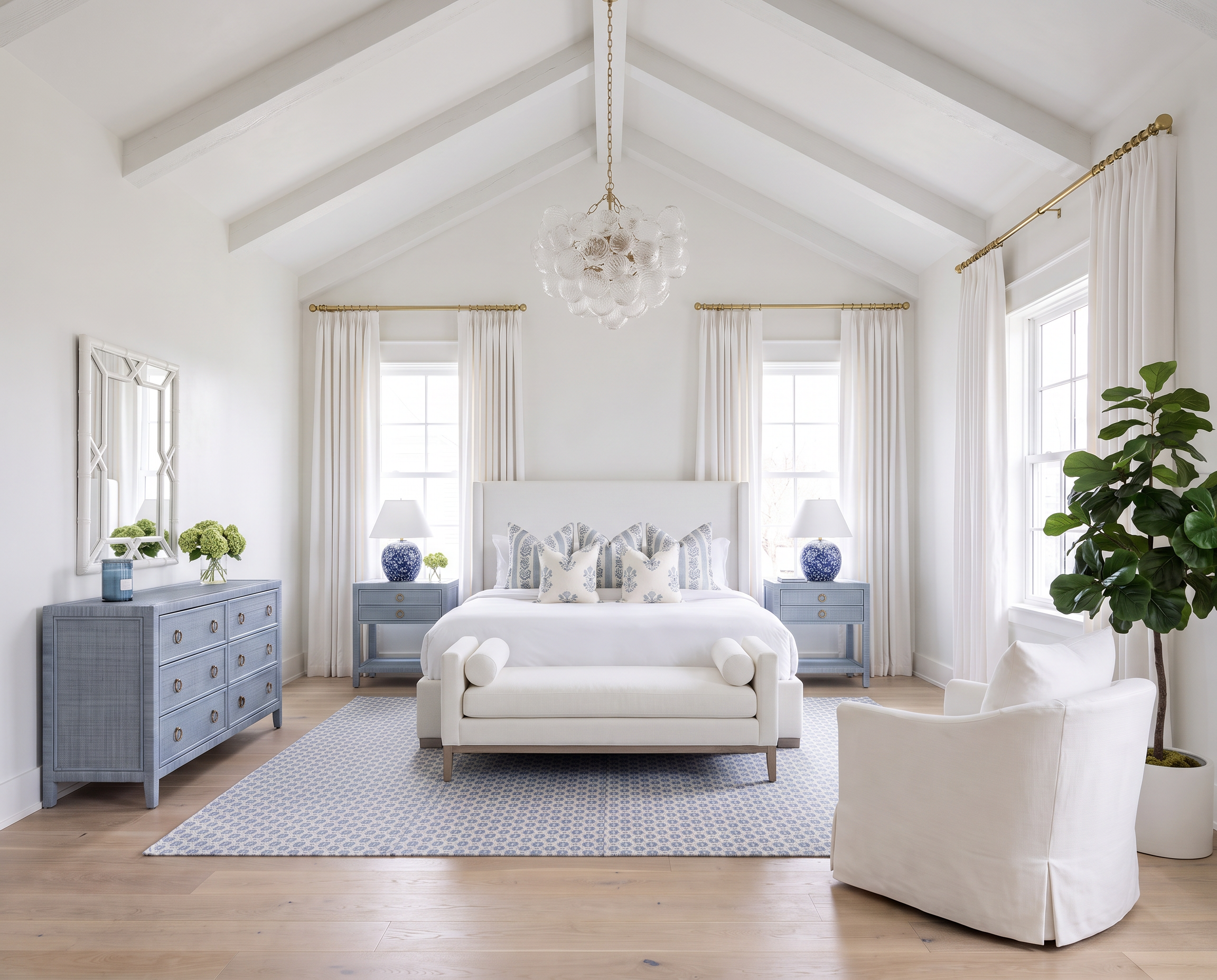 10 Nightstands I’d Use in a Classic Blue Bedroom