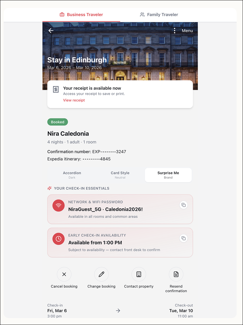 Brand theme screenshot