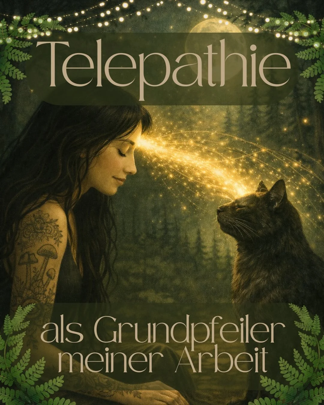 Neben dem Lesen im morphischen Feld des Tieres (und damit gewisserma&szlig;en auch in deinem), bildet die Telepathie einen wichtigen Grundpfeiler in der Kommunikation mit deinem Tier. ✨

Telepathie ist f&uuml;r mich eine der klarsten Formen von Kommu