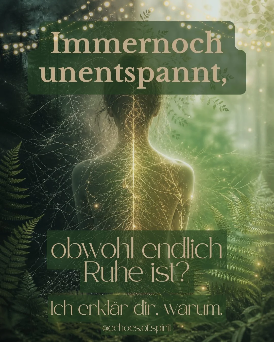 Ich habe euch in meiner Story gefragt, ob euch interessiert, mit welchen Kniffen ich meinem Nervensystem Sicherheit vermittle - ihr habt Bock! 🤍

Ehrlich gesagt, das kam mir jetzt so, beim Aust&uuml;fteln, wie ichs angehe, macht das erst dann wirkli