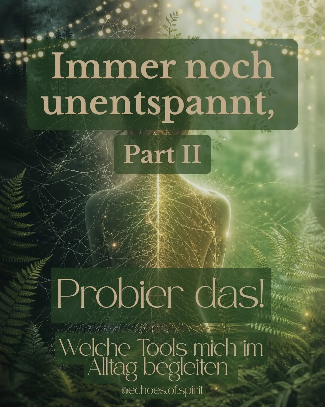 In Part 1 dieser Post-Reihe ging es darum, warum unser Nervensystem oft dauerhaft unter Spannung steht. Heute habe ich meine Lieblings-Alltagstools im Gep&auml;ck, die mir gut helfen und die vielleicht auch deinem K&ouml;rper helfen k&ouml;nnen, wied