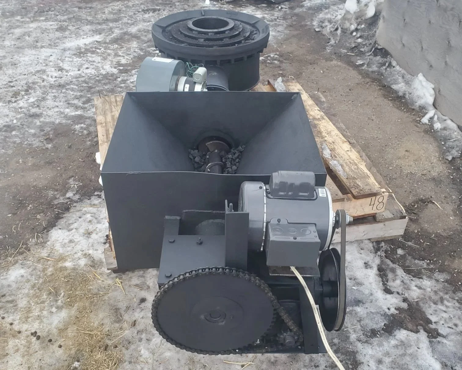 Steel coal stoker fabrication for farm heating systems and industrial coal burning equipment