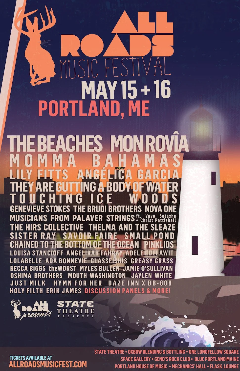 5.16.26, All Roads: Portland Festival @ Blue Portland Maine