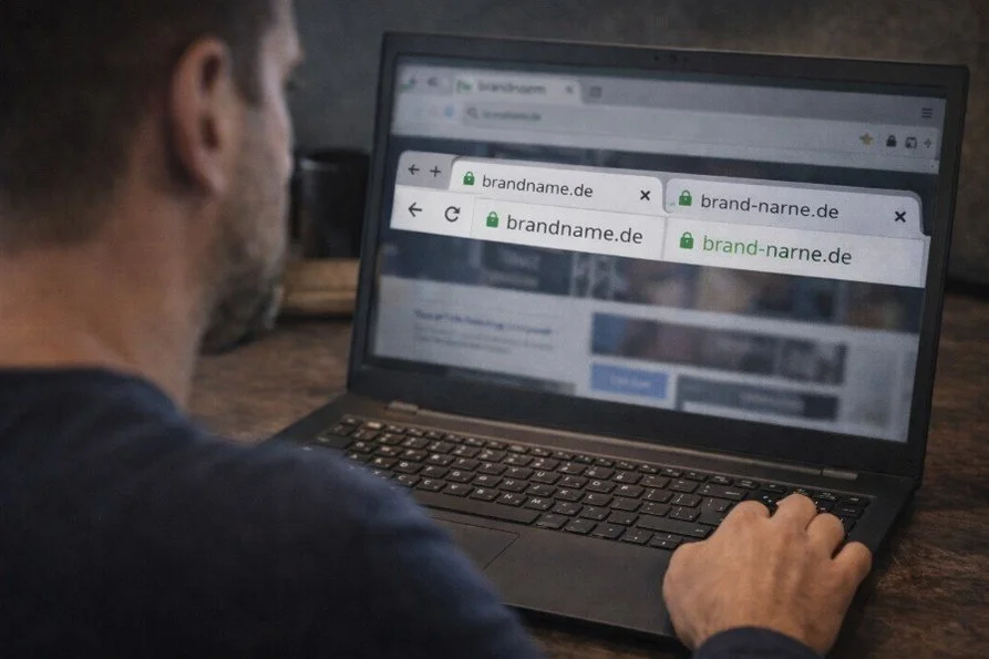 Der unsichtbare Umsatzkiller: Wenn Angreifer Ihre Brand kopieren.&nbsp;
