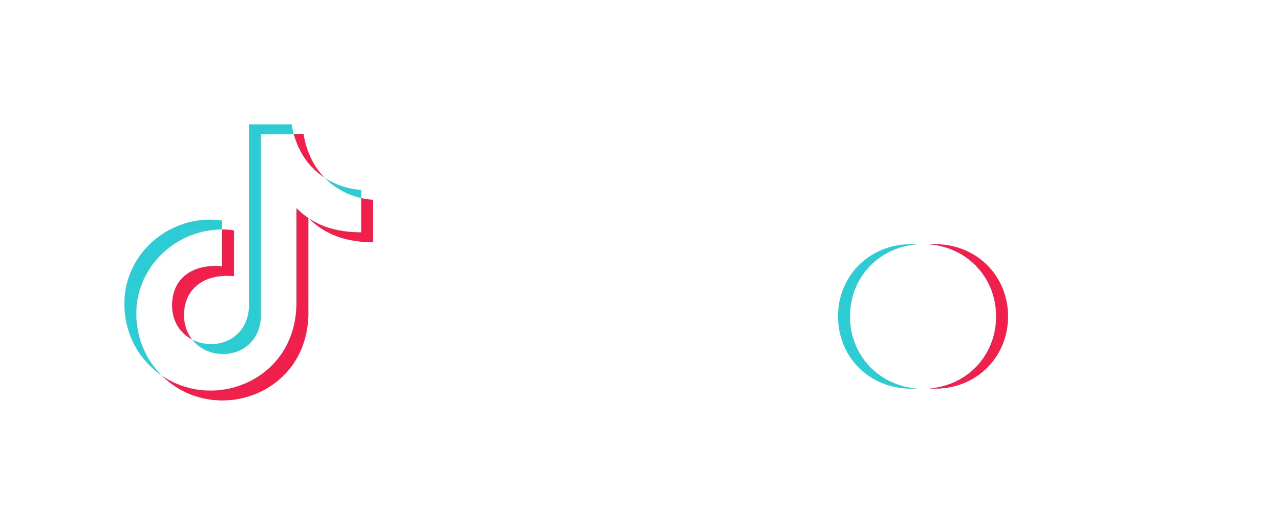 The image displays the TikTok and YouTube logos, with the TikTok logo on the left and the YouTube logo represented by a circle on the right, both set against a white background.