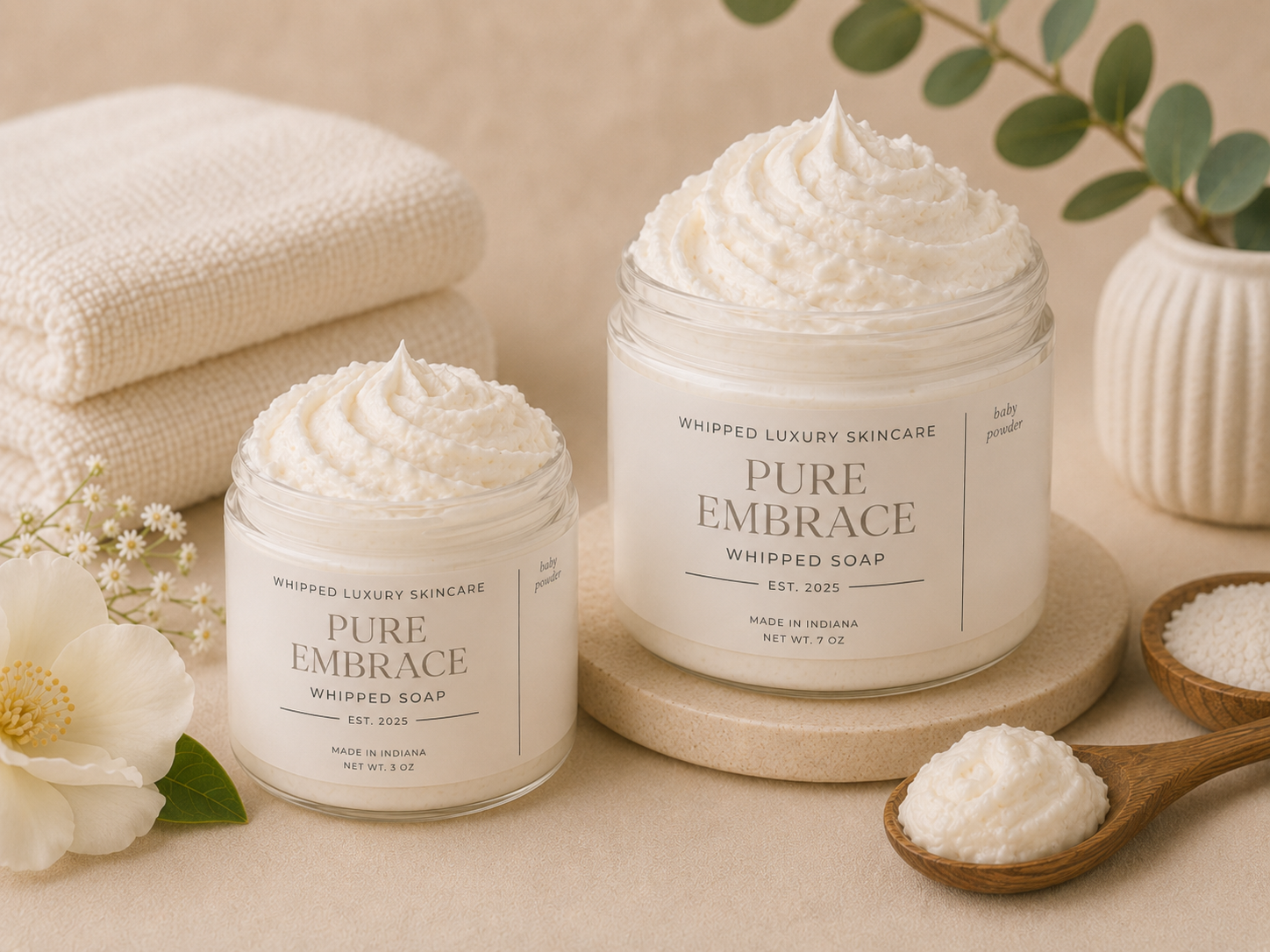 Pure Embrace Whipped Soap Sample Size
