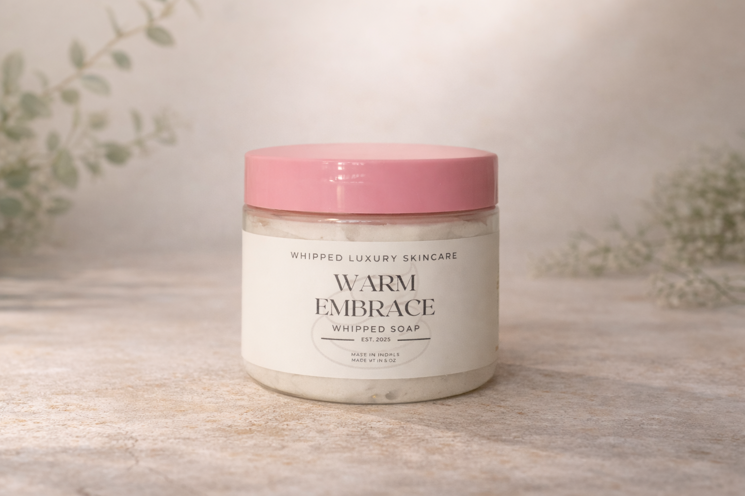 Warm Embrace Whipped Soap