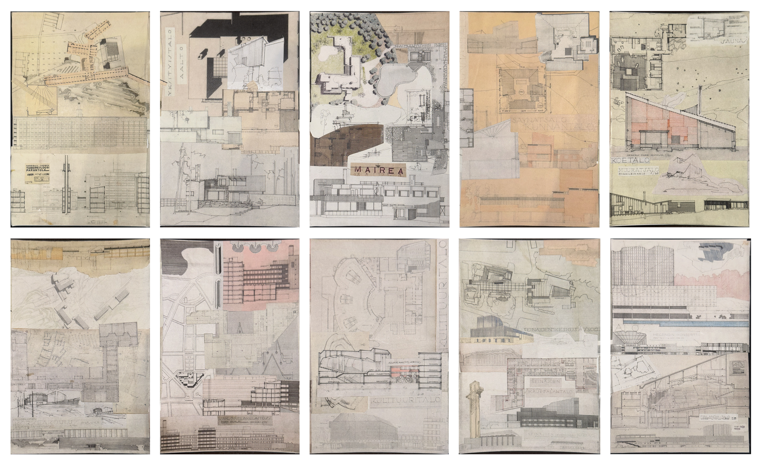 Alvar Aalto Collage