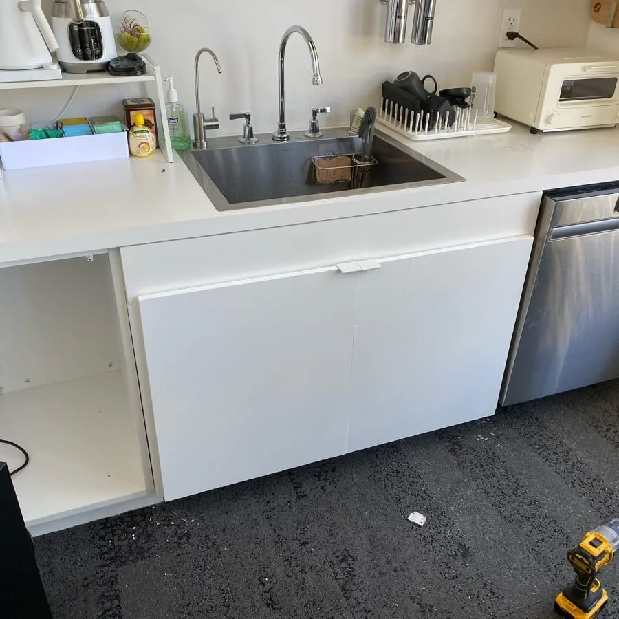 Custom Under Sink Door Caboinet Install.jpg