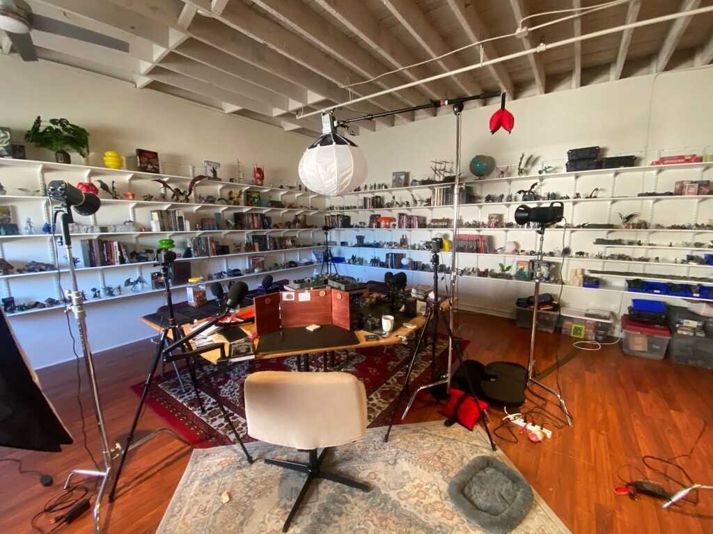 Office Shelving Install and Studio Set up