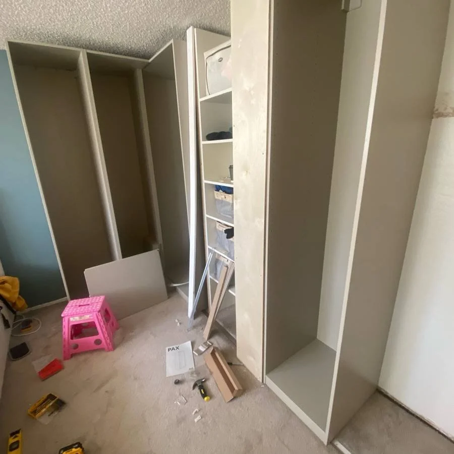Custom Ikea PAX System Install 1/2