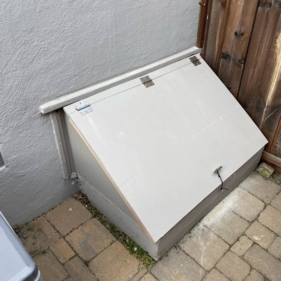 Custom Hatch Door to replace old rotted 2/2