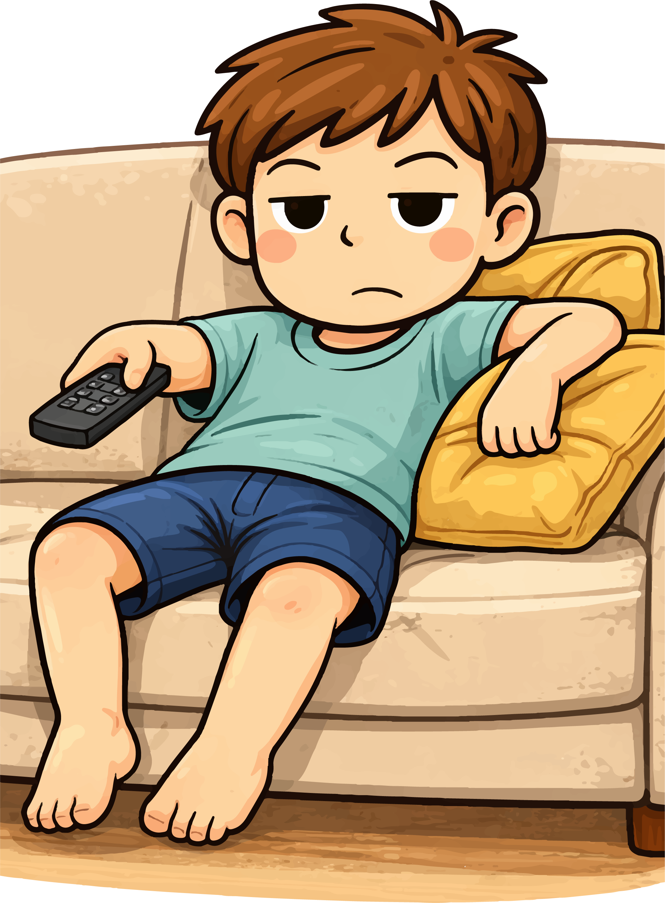 The “I should be doing something” guilt.